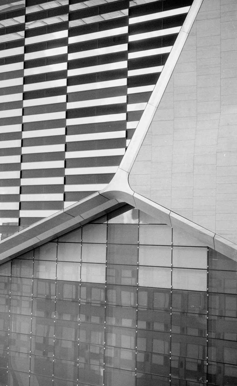 glass and steel