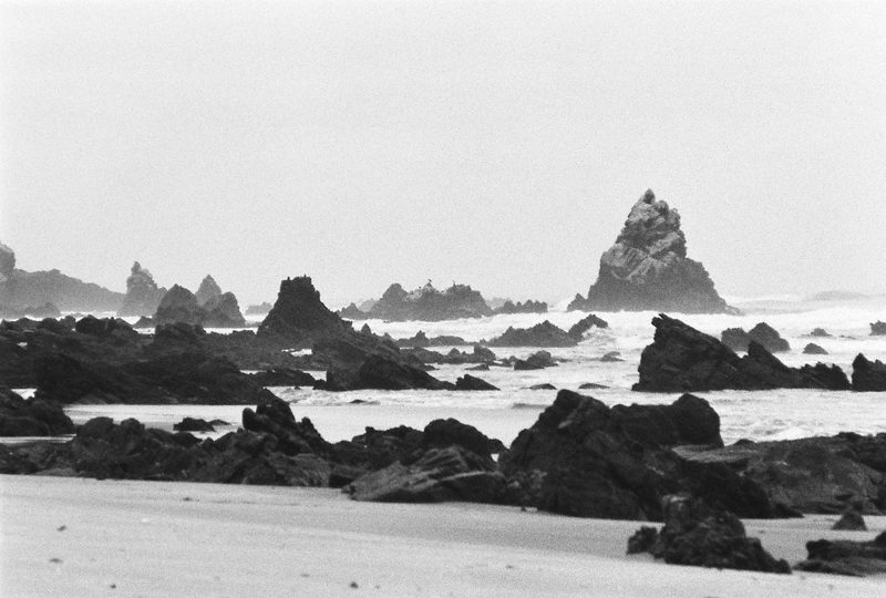 sea stacks