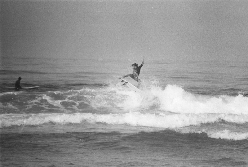 surfer in the air