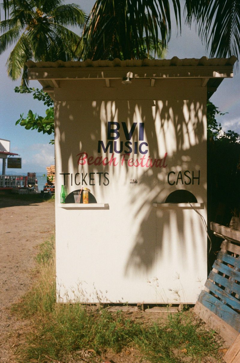 beach festival booth