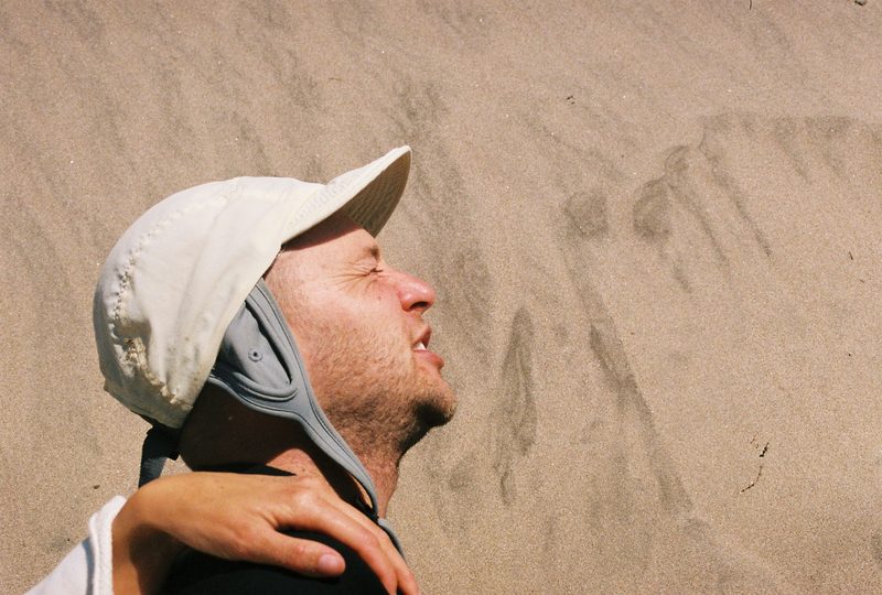 sand portrait